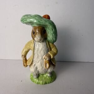 Royal Albert Large Benjamin Bunny Beatrix Potter Stamped dated 1993